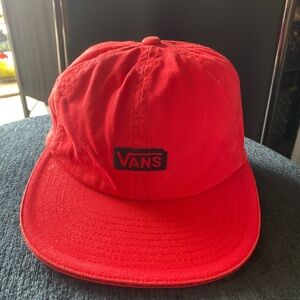 Vans Bold Red Cap